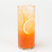 Guava Sunset · Freshly blended guava and pineapple marmalade with a splash of lemon juice.