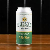West Caost IPA 16oz can · Federation Brewing 