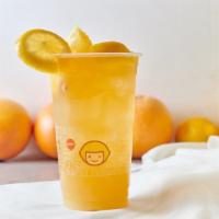 Fresh Lemon Green Tea · Large Cup