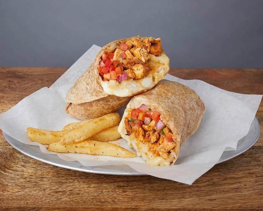 CALIFORNIA BURRITO :: · A SoCal special. Your choice of meat with French fries, Jack cheese & pico de gallo