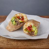 THE IMPOSSIBLE™ BURRITO :: · The famous Impossible™ burger patty, Jack cheese, French fries, pico de gallo, guacamole, & ...