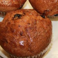 Muffin · Blueberry muffin.