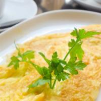 5. Cheese Omelette · Served with toast ( White toast or Wheat toast).