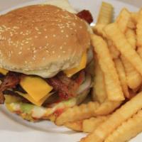 5. Double Bacon Cheeseburger · 