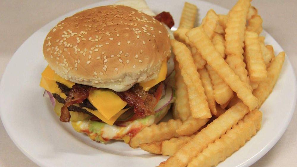 5. Double Bacon Cheeseburger · 