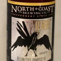 Le Merle Saison (25.4 oz) · North Coast Brewing Company, Fort Bragg, CA: SAISON: 7.9% ABV Abundant hops and a Belgian ye...