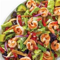 Grilled Chili Lime Salad · lettuce, pico, onion, bell pepper and tortilla strips tossed with Chili lime dressing topped...