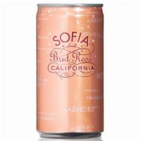Sofia - Brut Rose - California · Light effervescence, crisp natural acidity, and a light creamy texture