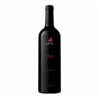 Justin - Cabernet Sauvignon - Paso Robles, 750Ml (14.5% Abv) · Black + red cherry aromas, notes of oak and cocoa. Must be 21 or over to purchase alcohol. Y...