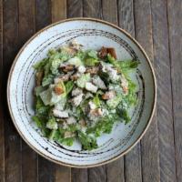 Grilled Chicken Caesar Salad · romaine, garlic croutons, parmesan, caesar dressing [750 cal] .