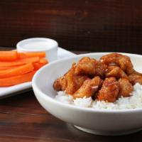 Chicken Teriyaki & Steamed Rice · 