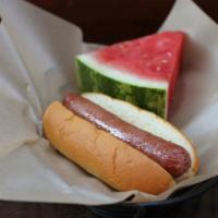 Nathan's All Beef Hot Dog · 