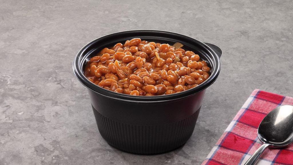 Baked Beans · Served in a 24 oz. bowl.