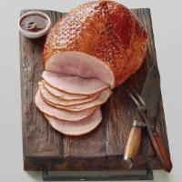 Carved Ham · Sliced slow-cooked hickory-smoked cured ham. Priced by the pound