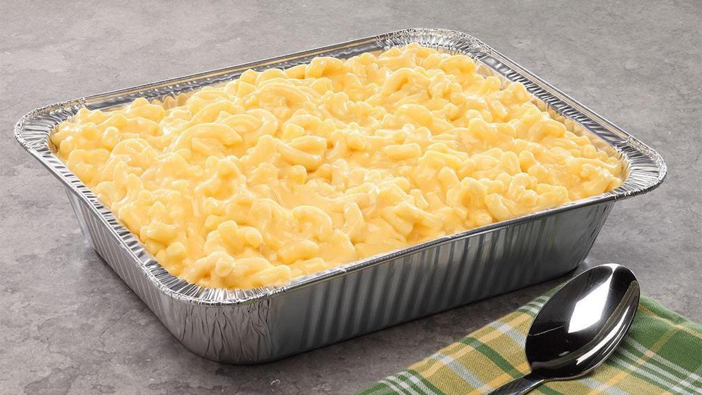 Macaroni & Cheese · Serves 15 people.