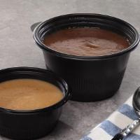 Gravy · Choice of beef-based brown gravy or fresh poultry seasoned gravy. Served in a 24 oz. bowl.