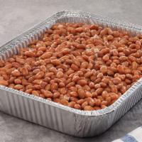 Seasoned Pinto Beans · Serves 15 people.