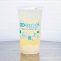 Peach Tonic · Peach Tonic with Lychee Jelly