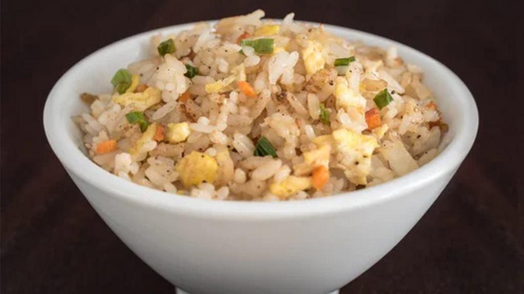 Ra Ckin Vegetable Fried Rice 16 Oz · Rice, egg and chopped vegetables.