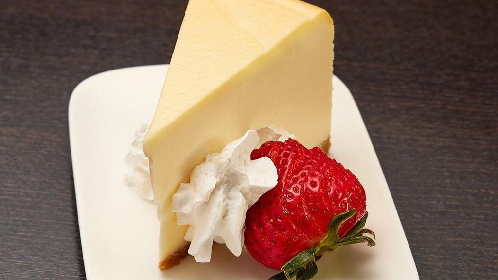 Traditional Cheesecake · We took the most amazing cheesecake and made it bigger & taller, so you can enjoy more bites with every slice! This deliciously tall and incredibly smooth New York Cheesecake is baked slowly (the old-fashioned way), with real cream cheese and an authentic graham cracker crust. Dig in and savor every morsel…