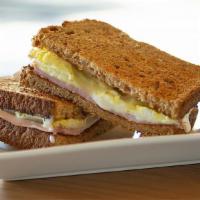 Breakfast Toast Combo · Ham, Cheese & Egg.