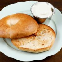 Bagel · Your choice of bagel served with cream cheese.