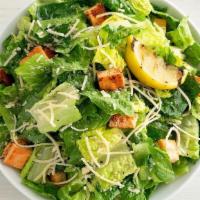 Classic Romaine Caesar  · Romaine hearts tossed in our signature Caesar dressing with parmesan, flatbread croutons and...