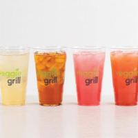 Handcrafted Beverage · Help yourself to our selection of organic iced teas and fresh lemonades.