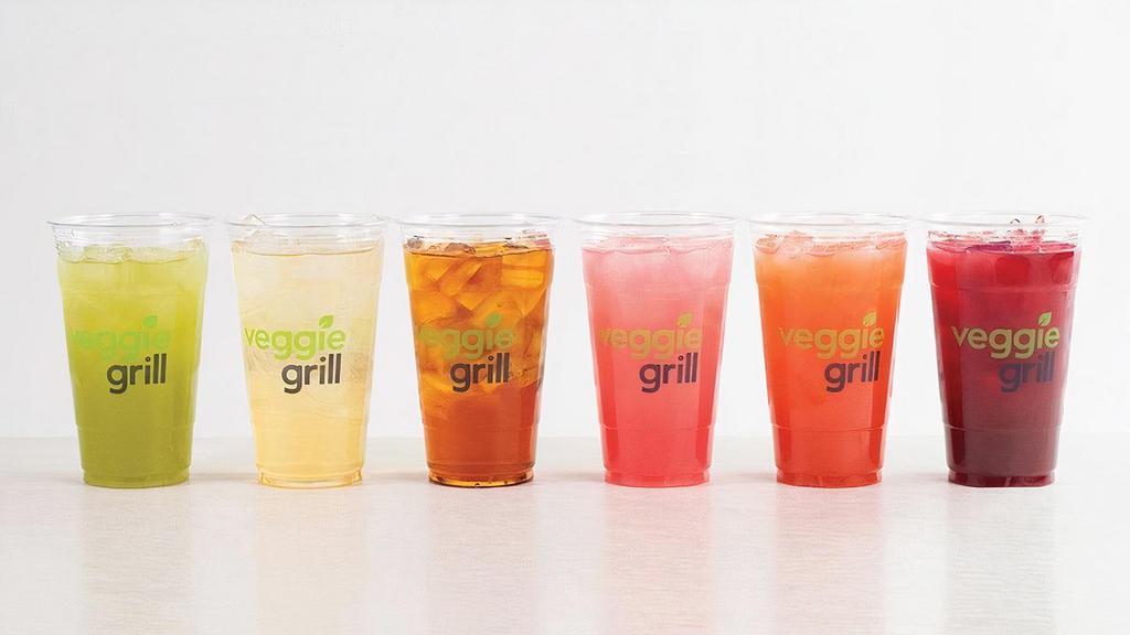 Handcrafted Beverage · Help yourself to our selection of organic iced teas and fresh lemonades.