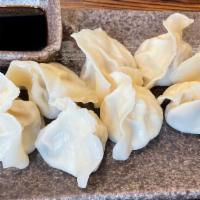 Shrimp egg chives and wood ear mushroom dumpling (8 Pcs) · 