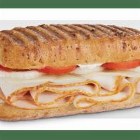 Buffalo Chicken · Sliced buffalo chicken breast, provolone, tomatoes and onion with Frank's® RedHot sauce and ...
