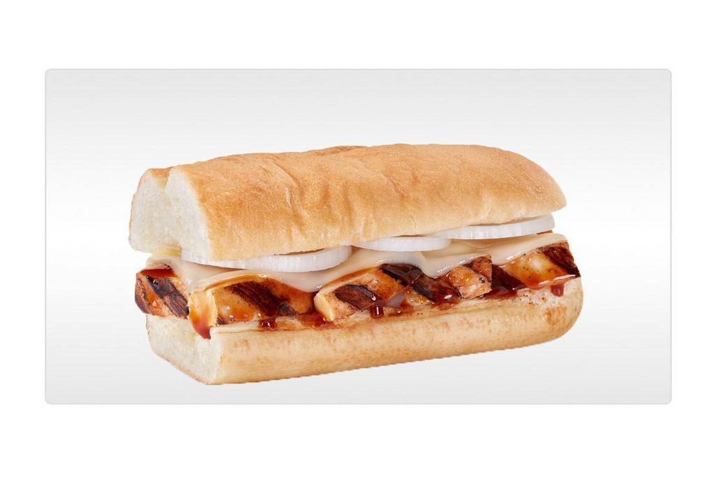 Grilled Chicken Teriyaki  · Grilled chicken breast, provolone and onion with sweet teriyaki sauce