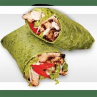 Chicken Caesar · Grilled chicken, lettuce tomatoes, and caesar dressing.