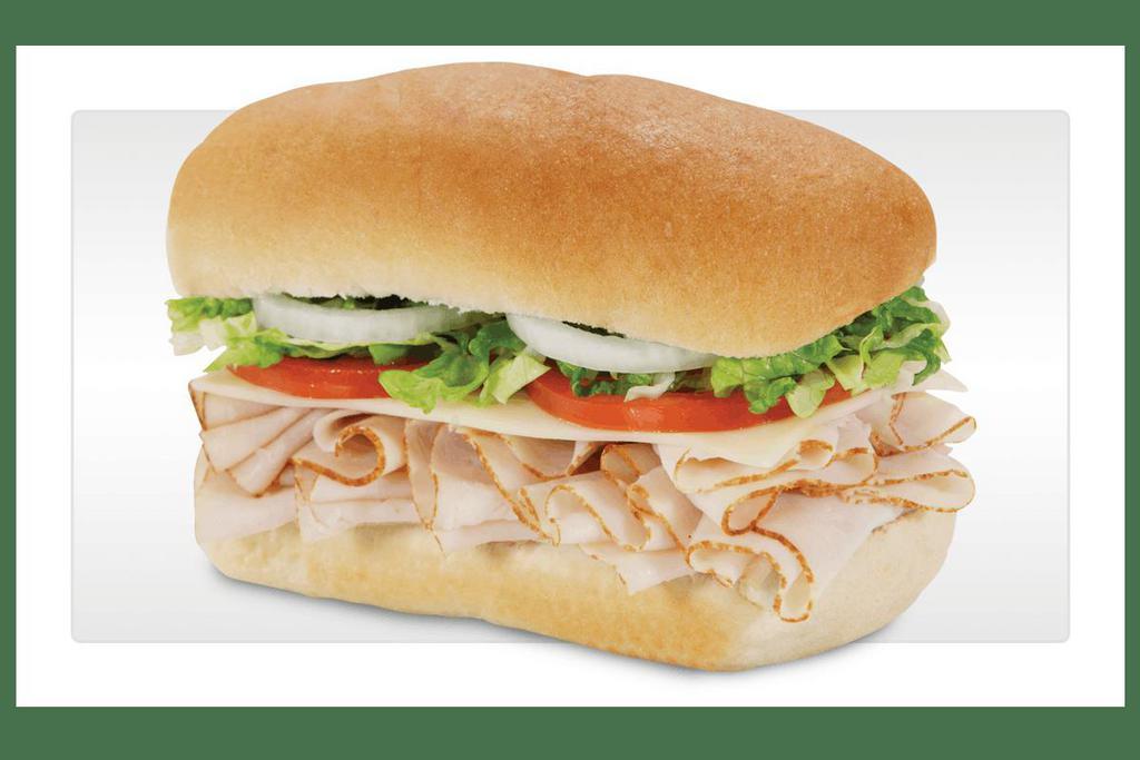 Turkey & Cheese · Kid-size turkey and cheese sub, side & drink