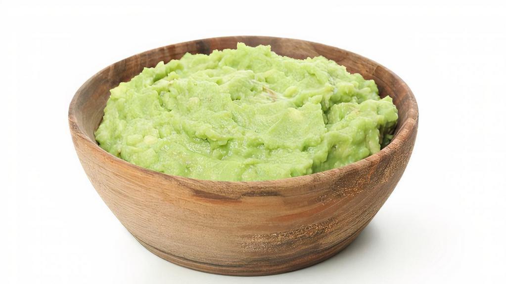 Guacamole · Delicious, Homemade guacamole served in customer's preference of size.