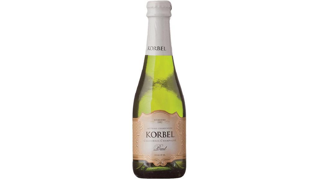 Korbel Brut (187 Ml X 4 Ct) · America’s favorite California champagne, KORBEL Brut is refined, with a balanced, medium-dry finish. Enjoy lively aromas of citrus and cinnamon leading to crisp flavors of orange, lime, vanilla and a hint of strawberry.
