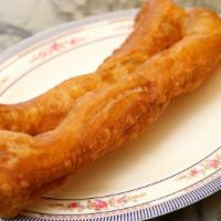 Chinese Donut · Deep fried strip of dough. Eat with your favorite jook!
