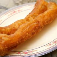Chinese Donut · Deep fried strip of dough. Eat with your favorite jook!