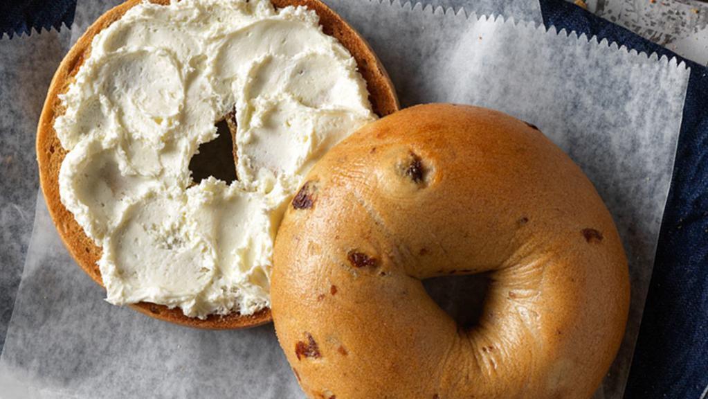 Single Bagel With Shmear · Any of our fresh, baked bagels.