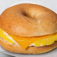 Cheddar Cheese · Cage-free egg and melted cheddar cheese.