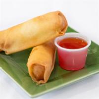 Vegetable Egg Roll (2 Pcs) · Two crispy and tasty delights.