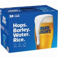 Bud Light Can (12 Oz X 30 Ct) · Bud Light is a premium beer with incredible drinkability that has made it a top selling Amer...