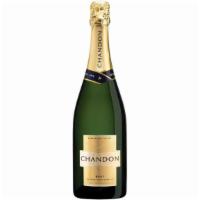 Chandon California Brut Sparkling (750 ml) · Crisp and versatile, this sparkling pairs effortlessly with salty, creamy and nutty appetize...