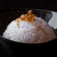 Coconut Rice · Gluten-free & Vegan.