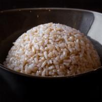 Brown Rice · Gluten-free & Vegan.