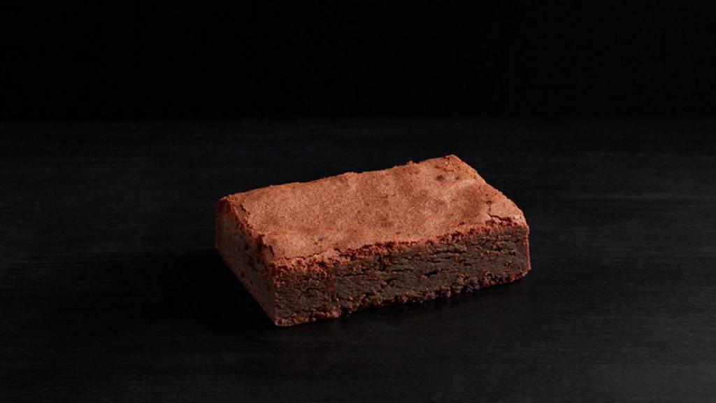 Guittard Chocolate Brownie · Vegan. Made without wheat.
