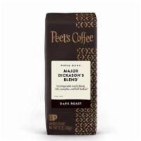 Major Dickason'S Beans · Rich, smooth, complex, the defining Peet's dark roast. Conceived by one of the first Peetnik...