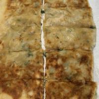 Bolani · Traditional afghan dough turnover stuffed with potato onion filling.