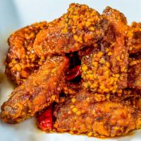 Chicken Wings (10) · Choice of mild general tsou’s or spicy Korean sauce.