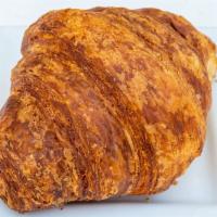 Butter Croissant · Made in house with crisp buttery outer layers and a soft, delicate interior makes this delec...